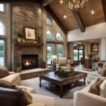 Vaulted Ceiling Living Room decor ideas