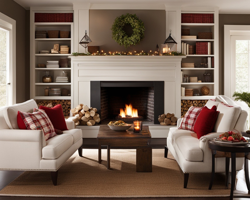 fireplace-centered living room decor ideas