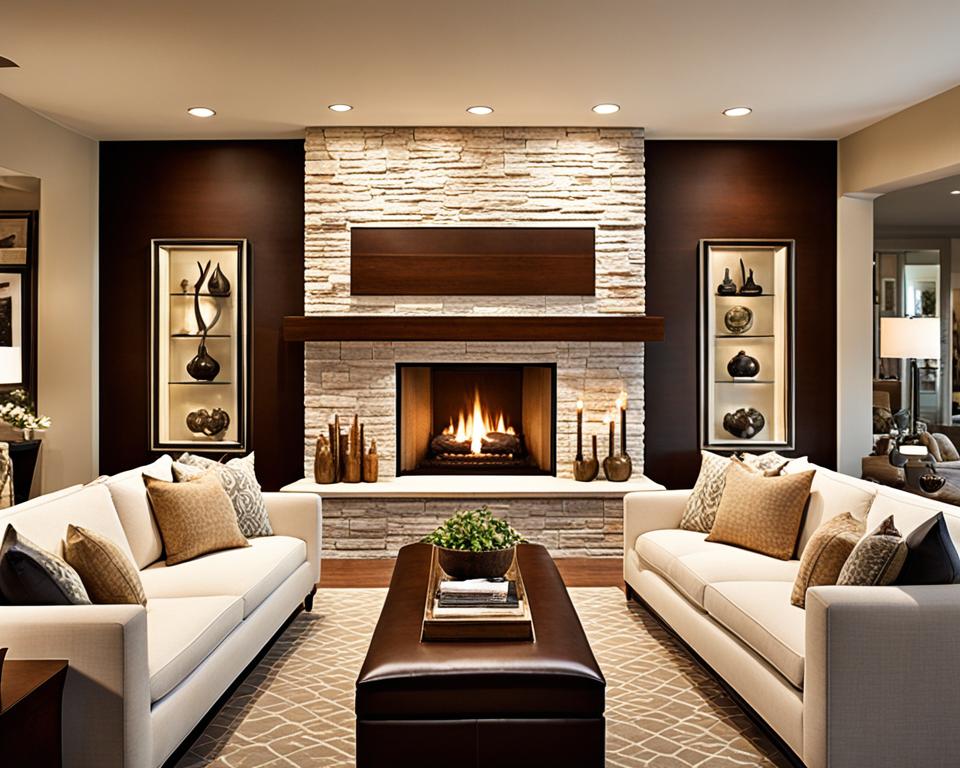 fireplace lighting