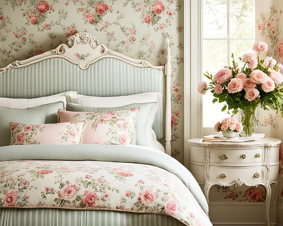 floral patterns bedroom decor