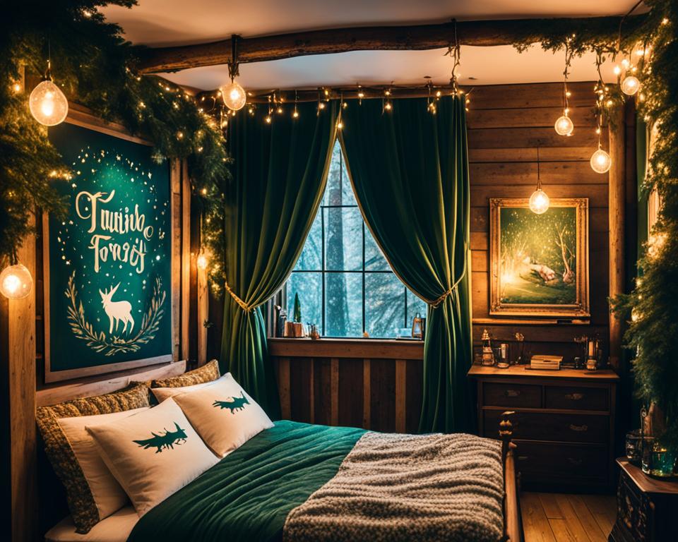 harry potter forest bedroom decor