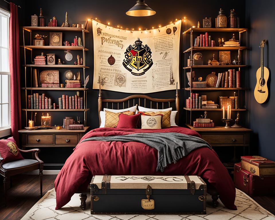 harry potter themed bedroom