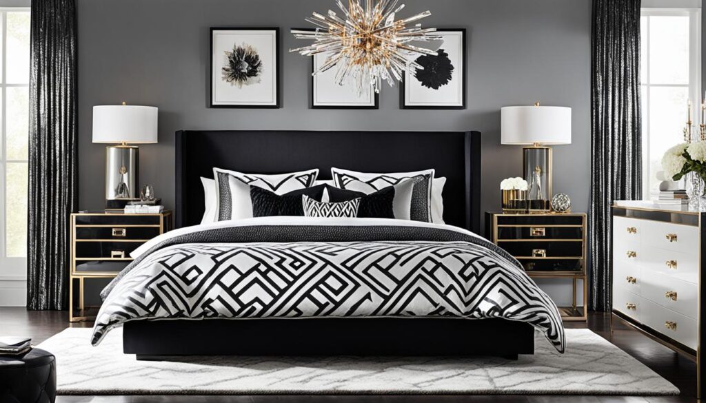 high fashion bedroom decor