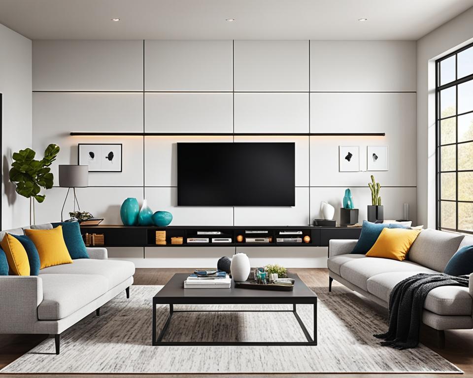 media-centric living room decor ideas