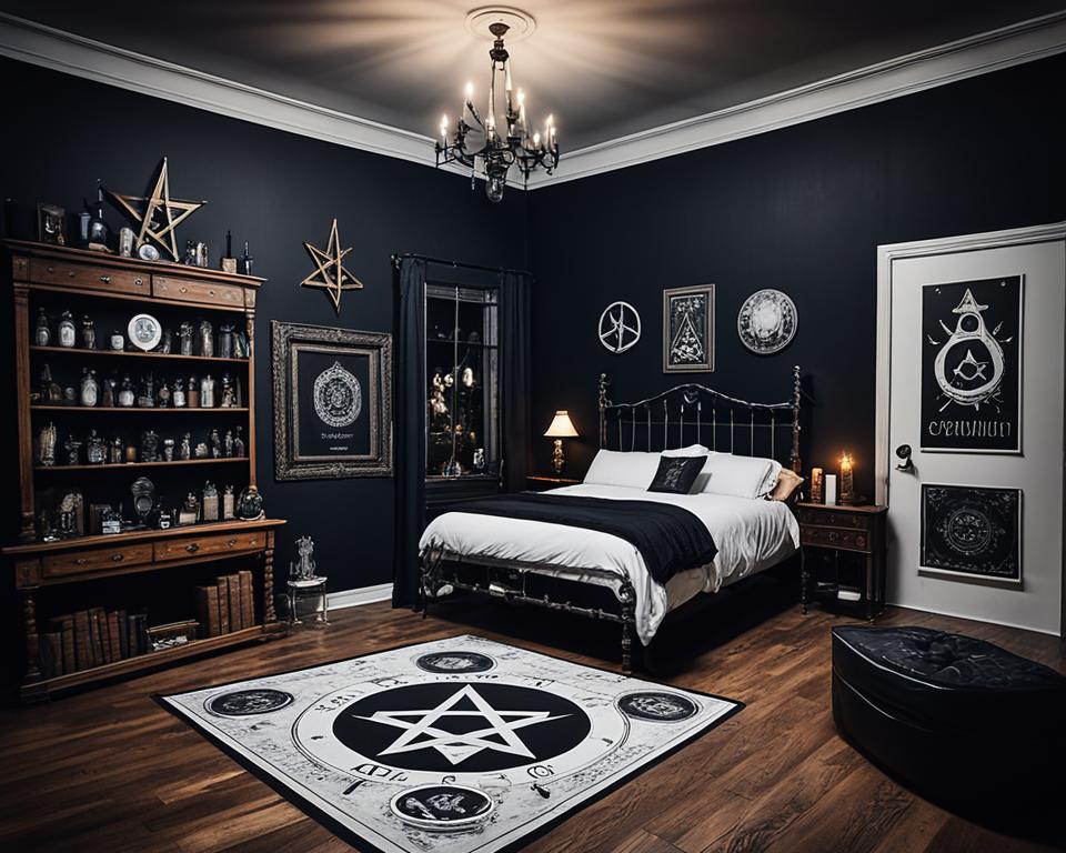 occult bedroom decor