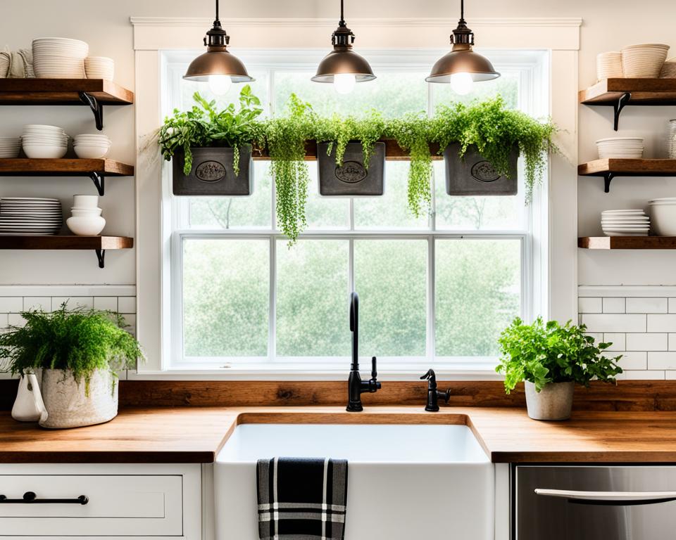 farmhouse sink kitchen decor ideas