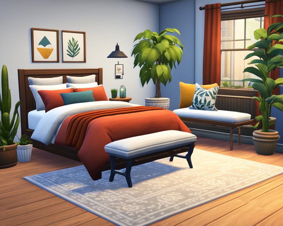 The Sims 4 Custom Content Decor Bedroom Ideas